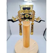 〔歡喜佛具〕七吋包公帽 紙帽｜紙藝手工 傳統造型 莊重氣場｜閻羅天子 文武判官 陰陽司