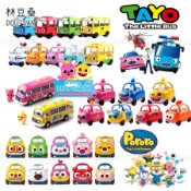 【林豆桑】現貨✨韓國代購 KAMI玩具合金車車/玩具車/碰碰狐/鯊魚寶寶/小巴士/TAYO/PORORO/火車/KAMI