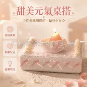 台灣出貨✨ 立體蛋糕風琴本 手作材料包 含蠟燭祝福語 照片插畫卡片 生日驚喜卷軸 學生手工禮 贈送女友心意 創意賀卡