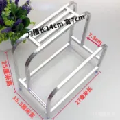 ✨可開發票#粘闆刀架廚房專用支架菜闆架304不銹鋼特厚多功能菜刀不銹鋼差價#免運