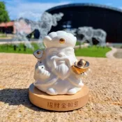 不垢 - 招財開運 土地公招財開運光明燈 擺飾