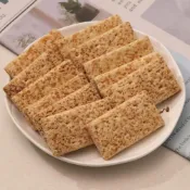 (店+)【莊家】莊家原味方塊酥 全素餅乾 160g 獨享包