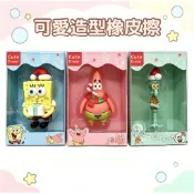【台灣現貨｜呆の嚴選】海綿寶寶造型橡皮擦 派大星橡皮擦 章魚哥橡皮擦 擦子 禮物 可愛 周邊 送禮 小物