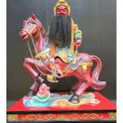 〔修緣佛像文物館〕1尺3關公 關聖帝君 神明 神尊 神像 樟木雕刻