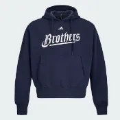 Adidas 愛迪達 Ctbc Bros Bb Hd KE7031男女 連帽上衣 長袖帽t 中信兄弟聯名 深藍 亞版
