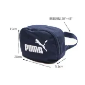 新貨到  新貨到  【PUMA】運動休閒腰包 / 可當側背包 ( 深藍07690843 )
