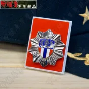 《甲補庫》中華民國國防部陸軍司令部服務紀念章/銅質/盒裝/陸軍總部服務章/陸總榮譽徽