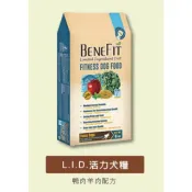 【加瑪寵物】(買兩包贈1.5kg一包)Benefit 斑尼菲 L.I.D. [活力犬] 狗糧 鴨肉羊肉配方 6KG