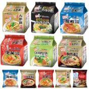 韓寶  黃金咖哩 辣牛肉湯 龍蝦海鮮 泡菜湯麵 110g【零食圈】泡麵 KORMOSA 龍蝦海鮮 蔬菜湯(香菜)