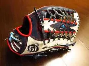{圓圓小舖}日製硬式美津濃mizuno pro order棒壘球特別訂製訂作客製奧運藍標外野T網手套鈴木一朗ICHIRO