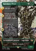 〉貓腳印遊樂園〈【MTG】FIN Final Fantasy Summon: Titan 英文 異圖