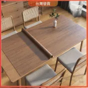 免洗桌布防水防油仿木紋皮革餐桌墊 防燙隔熱耐磨耐刮 輕奢高級感茶几桌面保護墊 易清潔桌巾桌墊桌布 滿額折抵．免運