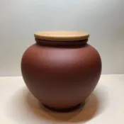 1斤紫砂茶甕 茶倉 老茶茶甕 大陸茶甕 炭焙茶茶甕 熟茶茶甕 普洱茶甕 茶葉茶甕 茶具