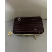 RIMOWA 聯名推出 過夜包 寶石紅 經典 絕版收藏小物 精緻 防撞 保護 收納包 旅行相關用品 行李箱 旅行包 折疊