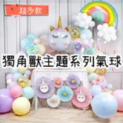 🎈台灣現貨🎈獨角獸、天鵝、美人魚造型鋁箔氣球--女孩生日派對#生日佈置#天鵝鋁箔氣球#獨角獸鋁箔氣球#宜蘭現貨