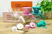 咖啡BAR~ 日本kono濾杯組90週年/ 白色款