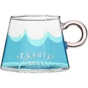 (店+)STARBUCKS星巴克 富士山玻璃馬克杯 355ml