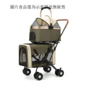 寵物手推車 寵物外出推車 狗狗推車 貓咪推車 摺疊寵物推車 兩用推車 可分離 外攜方便 雙層寵物推車遛狗可摺疊輕便鋁合金