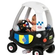 【美國Little Tikes】終極警車 學步車/娃娃車/玩具卡車/滑步車 可訓練幼兒腳部肌肉發展，提供扮演警察的樂趣