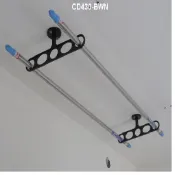 【松果購物】CD430金楓日系樑下式曬衣架(買衣架送衣架連結掛鉤,散裝,不挑色)