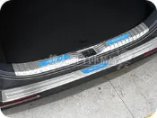 【魏大顆 汽車精品】RAV4(19-)專用 不鏽鋼內後護板ー後踏板 後防刮板 內踏板 後飾板 後保桿上護板 XA50