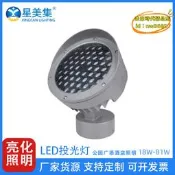 【台灣現貨】18W 36W 48W 72W 81W室外防水LED大功率投射燈小區公園草坪戶外