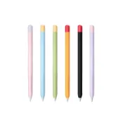 (店+)【AP.3C】Apple Pencil 撞色矽膠筆套一代 (保護套 筆尖套 筆套 平板 iPad 超薄筆套)