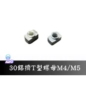 【台中3D總舖】國標3030鋁擠條專用 船型螺母 M4/M5 滑螺母 現貨速發