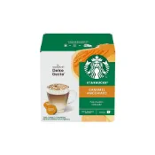 (店+)【NESCAFE Dolce Gusto】星巴克系列-焦糖瑪奇朵咖啡膠囊 12顆/盒 (適用雀巢多趣酷思咖啡機)