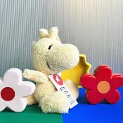 24H快速出貨| BON TON TOYS Woodstock糊塗塌客填充玩偶-黃 15cm