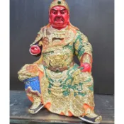 〔修緣佛像文物館〕1尺身關聖帝君 關公 神明 神尊 神像 樟木雕刻