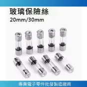 【南科電子】保險絲 玻璃保險絲 台灣現貨 Fuse 20mm 30mm 2公分 3公分 250V 玻璃管保險絲