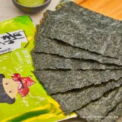 [美廉社] 【得倫食品】日式燒海苔，5入/組(原味26.4g/辣味26.4g/無調味33.6g/泡菜32.4g/芥末28g)