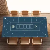 🚚桃園快速🚚德州撲克桌布德州桌布水晶絨加絨加厚鎖邊專業撲克大桌布棋牌室