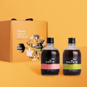【Be.bee蜂蜜】雙入醋禮盒 / 綠皮柳丁醋.梅子醋