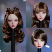 現貨 SUPER DUCK SDH033 1/6美女頭雕 OB款 女兵人偶 三款 白膚色全新未拆封，包裝盒無瑕疵，適合