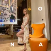 IONA 【現貨⚡️隔日到貨】實拍朴彩英rose法式碎花洋裝時尚田園渡假風連衣裙
