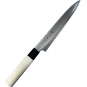 (店+)「工具家達人」日本製 藤次郎 禪 ZEN 白禪 210mm 細長萬用刀 牛刀 主廚刀 料理刀 FD-569 筋引刀