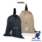 KANGOL 袋鼠 束口袋 防潑水背包 限定款 65258781 時尚 包包 後背包 大容量 露營包 日韓穿搭