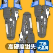 阿嫲的百寶屋 正泰剝線鉗子拔線多功能專業級剪線鉗扒皮壓線鉗電工工具撥線鉗子{鑫弘-工葉電器}可開發票