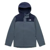 【The North Face】北面男款深藍色DRYVENT防水衝鋒衣｜8DX1S62