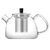(店+)【LINOX】Modern花茶壺900ML(玻璃壺/玻璃瓶/水瓶/冷水瓶/冷水壺/飲料壺/咖啡壺/廚之坊/Linox)