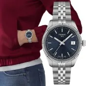 TISSOT 天梭 官方授權 T156.210.11.041.00 Ballade 大三針石英女錶 周年慶獻禮 送禮推薦-34mm T1562101104100