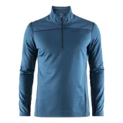 【Craft】男 Pin Half Zip 長袖拉鍊中層衣.排汗衣.上衣_1905362-677947 藍綠
