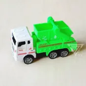 (店+)『環保垃圾分類車合金車/4款可選』細節可動 迴力車 工程車玩具 小汽車 垃圾車 灑水車 攪拌車 工作車