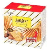 高纖蘇打餅乾-新纖薯3盒入(125gX3)