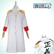 航海王cos服海賊王海軍卡普中將魯夫爺爺披風cosplay二次元套裝