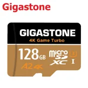 sightme看過來購物城 GIGASTONE 128GB microSDXC TF U3 A2 記憶卡 4K Game Turbo 128G