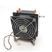 2011針 正方形 金錢豹 銅管散熱器 主動式 秒冰曼X79 X99 伺服器【滿300出貨】