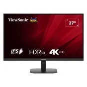 【ViewSonic 優派】VA2708-4K-MHD 27型 4K HDR廣視角螢幕(HDR10/內建喇叭/4ms)